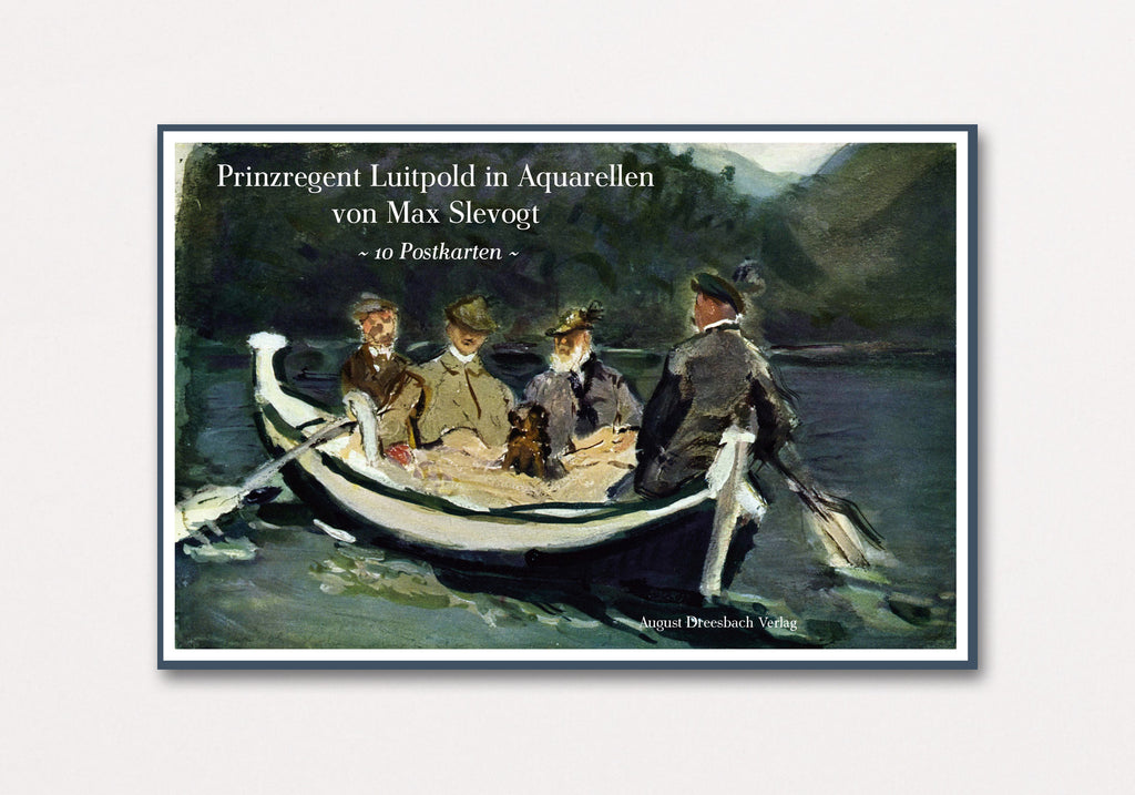 Prinzregent Luitpold in Aquarellen von Max Slevogt ~ 10 Postkarten ~