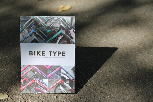 Bike Type Calendar 2017 – Vorderseite